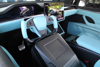 Interior de Tesla Model X